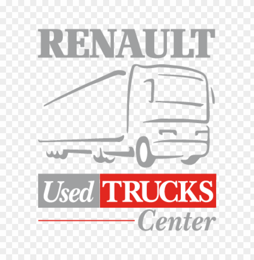  renault used trucks center vector logo free - 464030