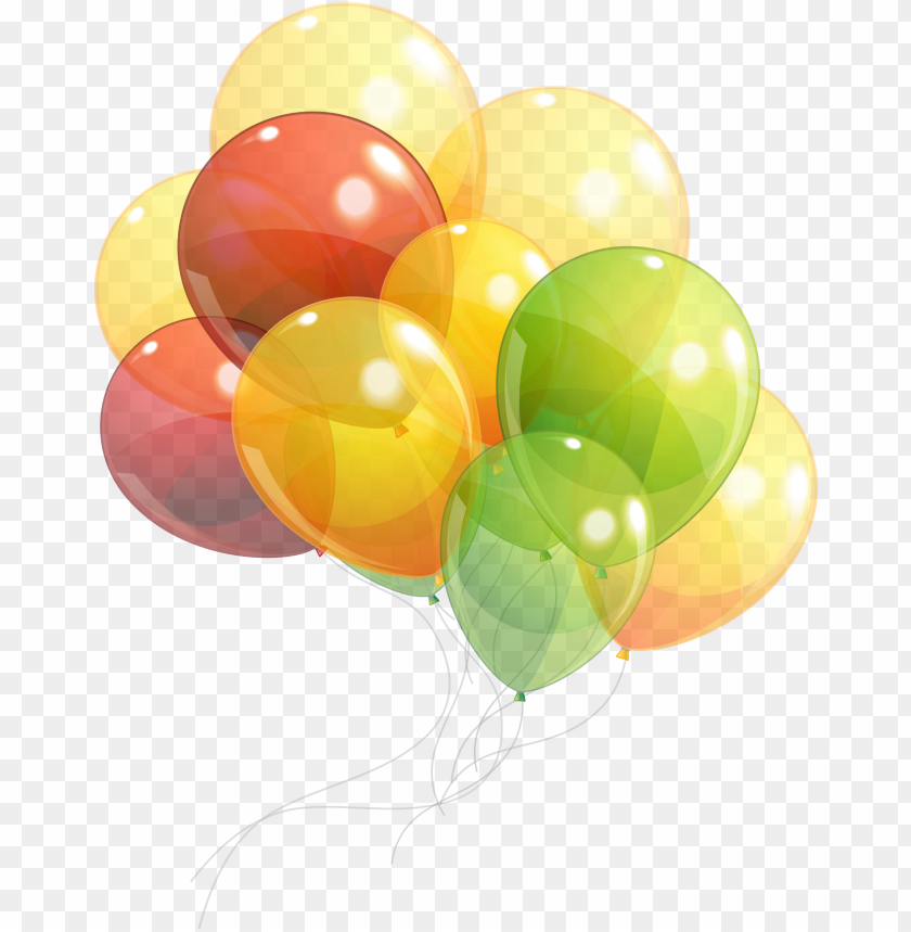 free PNG render ballon multicolore ballons multicolores fete - ballon render PNG image with transparent background PNG images transparent