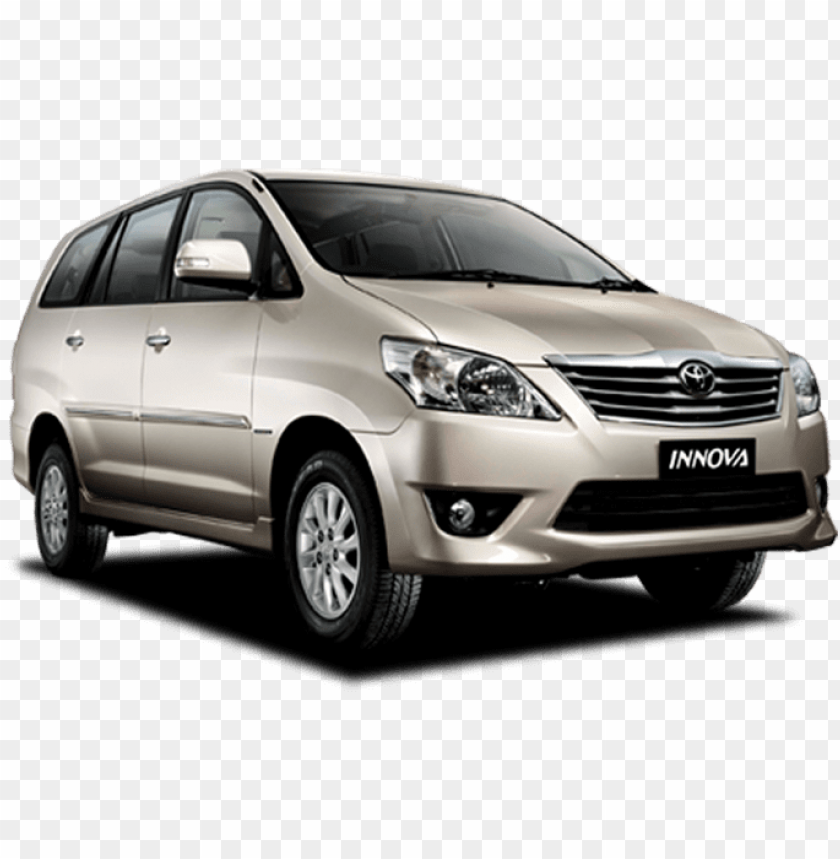 Rent Car With Trained Drivers New Toyota Innova 2012 Png Image