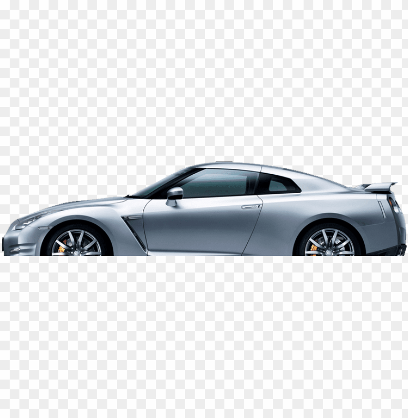 Download Rent Luxury Car Nissan Gtr R35 Side View Png Image With Transparent Background Toppng