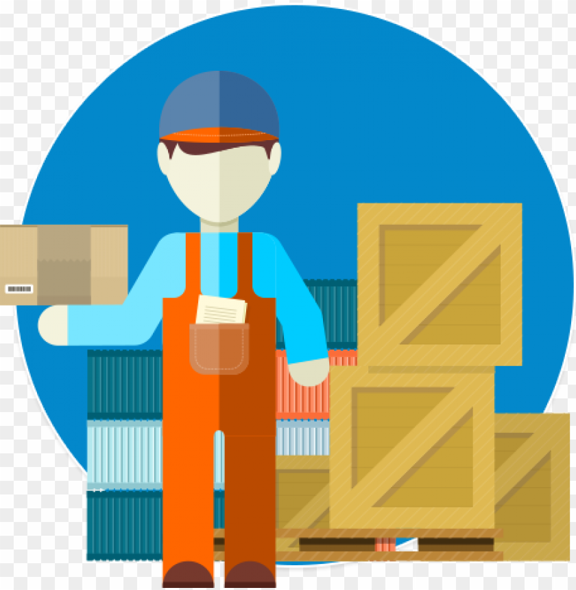 logistic, shipping, delivery, illustration, box, package, service