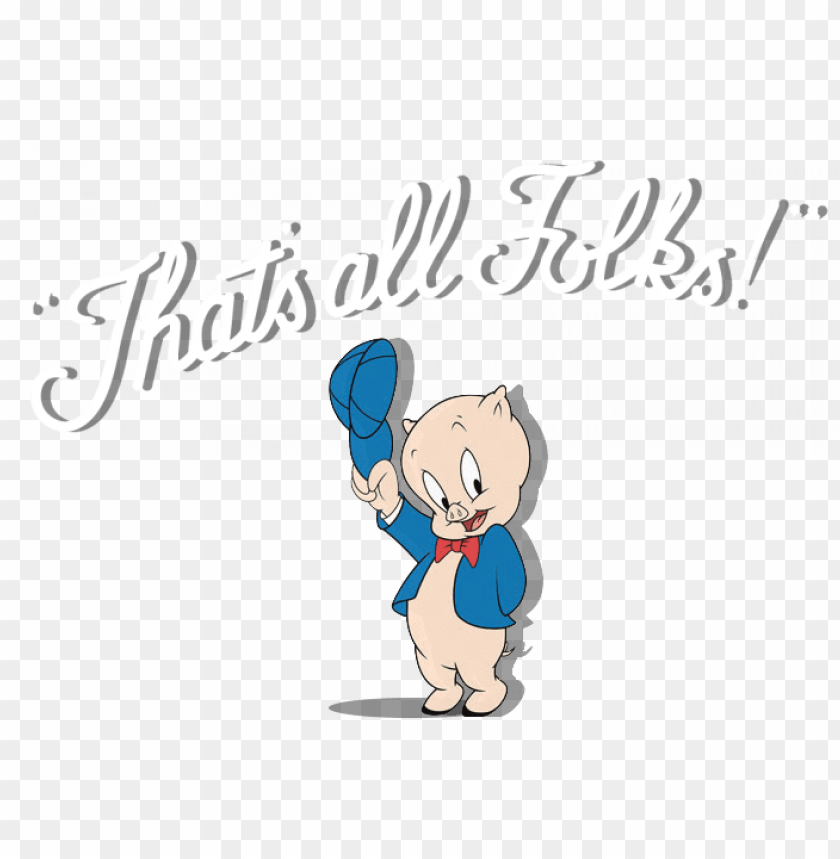 Free download | HD PNG repeat radial bg background porky pig thats all ...