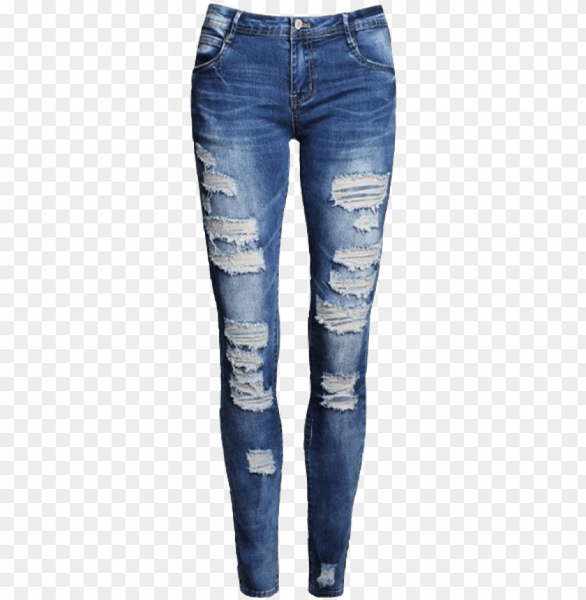 Report Abuse Female Ripped Skinny Jeans Png Image With Transparent Background Toppng