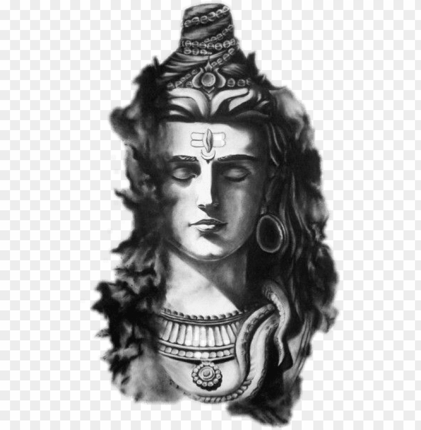 How to draw a beautiful pencil shading sketch of lord Shiva face /  Mahashivratri special Drawing - YouTube