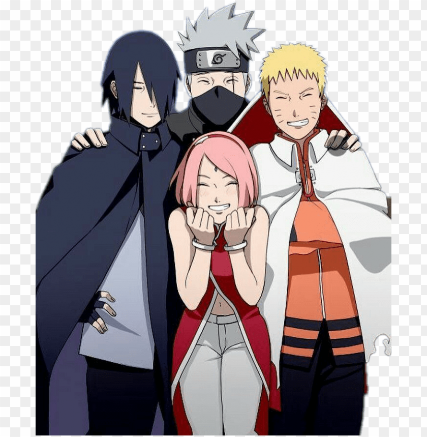 Report Abuse Naruto And Sasuke And Sakura And Kakashi Png Image With Transparent Background Toppng