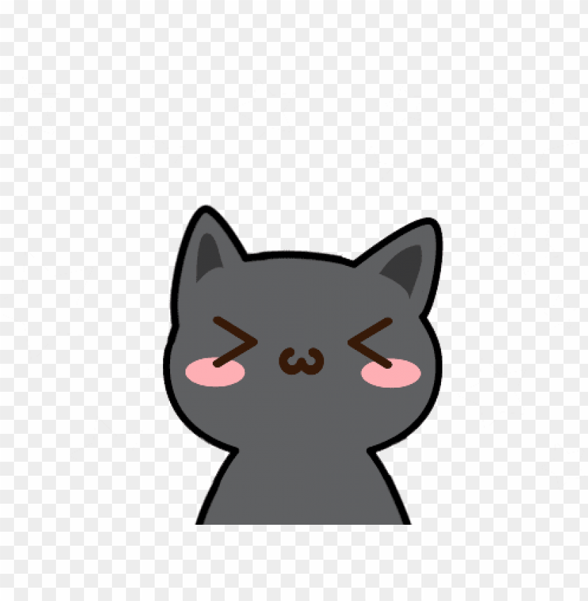 Report Abuse Png Kawaii Face Cat Png Image With