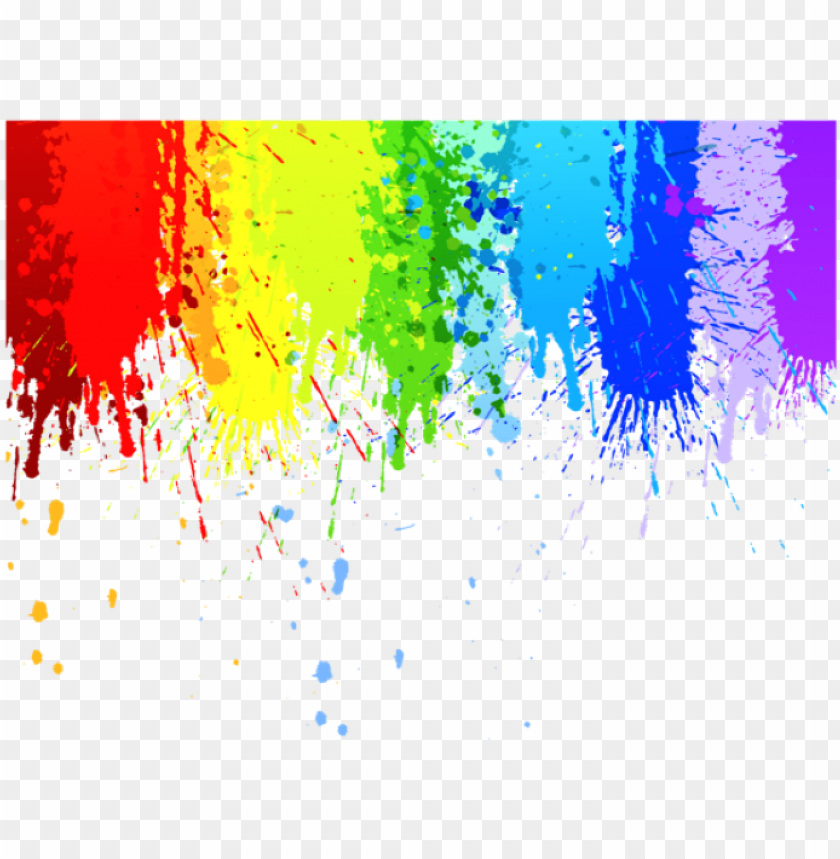 Download Report Abuse Rainbow Paint Splatter Png Image With Transparent Background Toppng