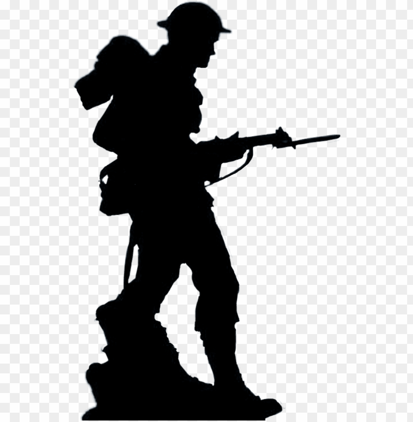ww1 soldier silhouette
