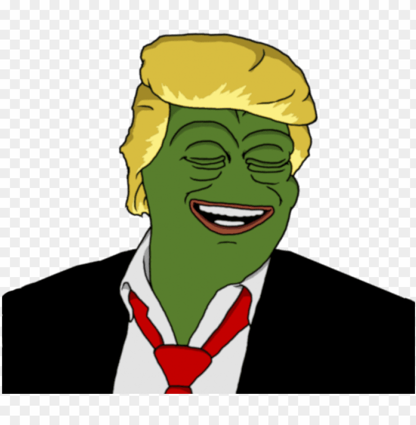 Resident Trump As Pepe The Fascist Frog Pepe The Fro Png Image With Transparent Background Toppng - smug frog roblox
