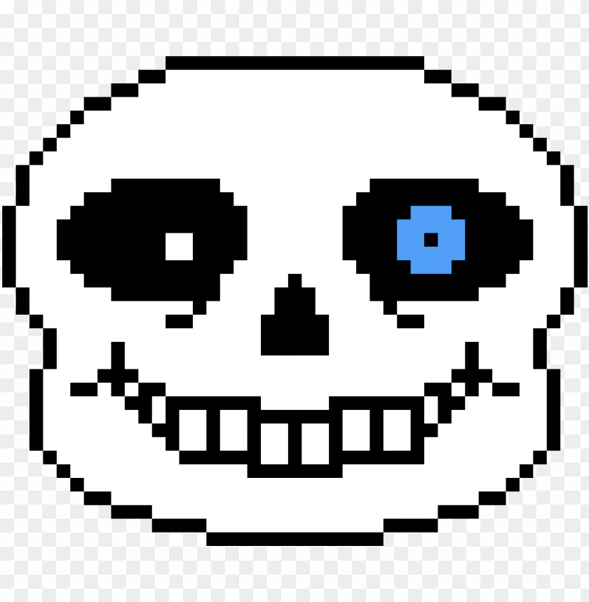 Undertale Au Wiki - Underfell Sans Pixel Art Grid, HD Png Download ,  Transparent Png Image - PNGitem