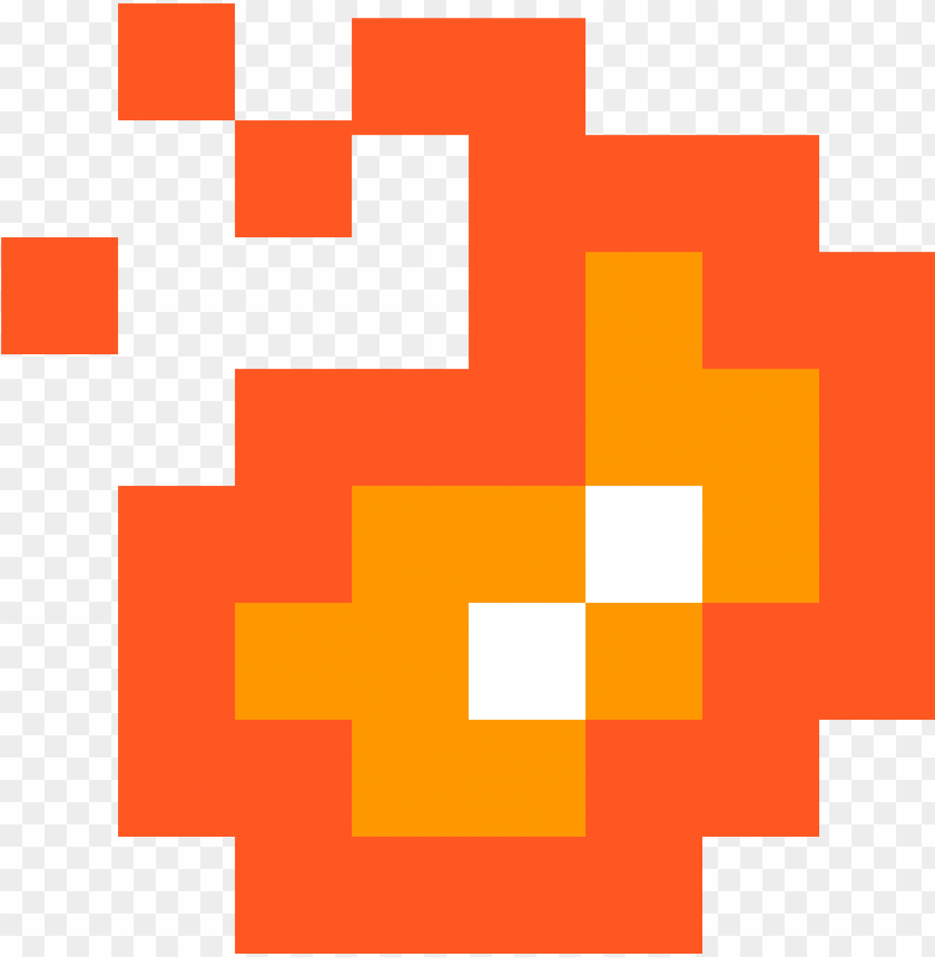 retro fireball pixel bomb PNG transparent with Clear Background ID 195886