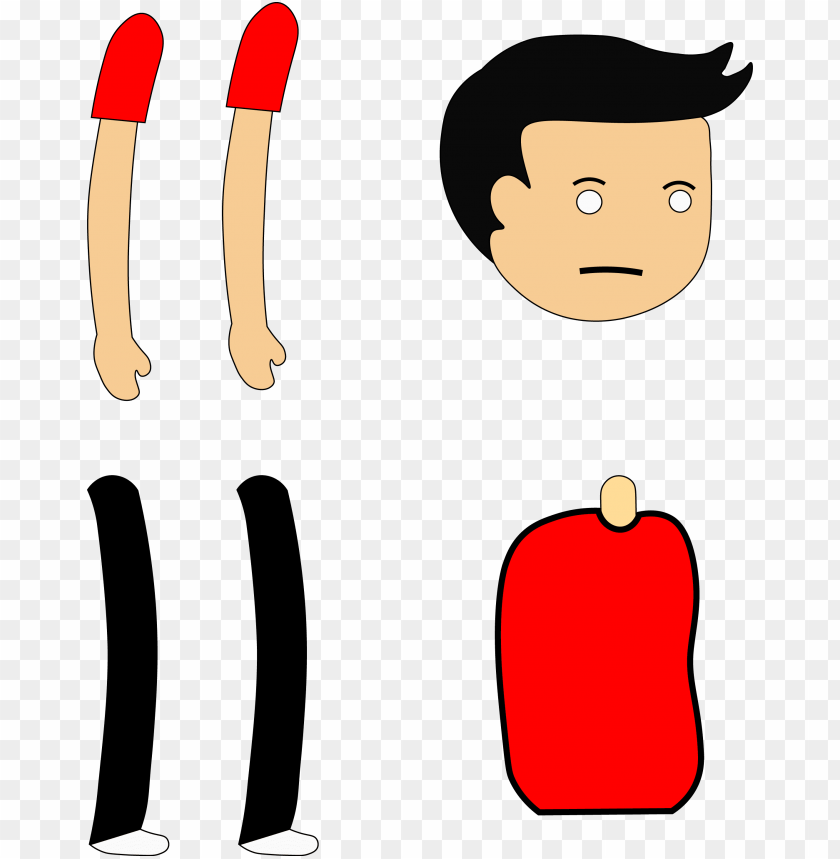 Review 2d Cartoon Character Png Image With Transparent Background Toppng - roblox character 2d