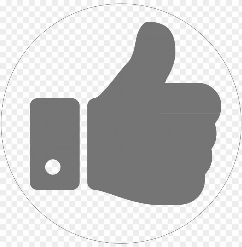 Revious Youtube Thumbs Up Icon Png Image With Transparent Background Toppng