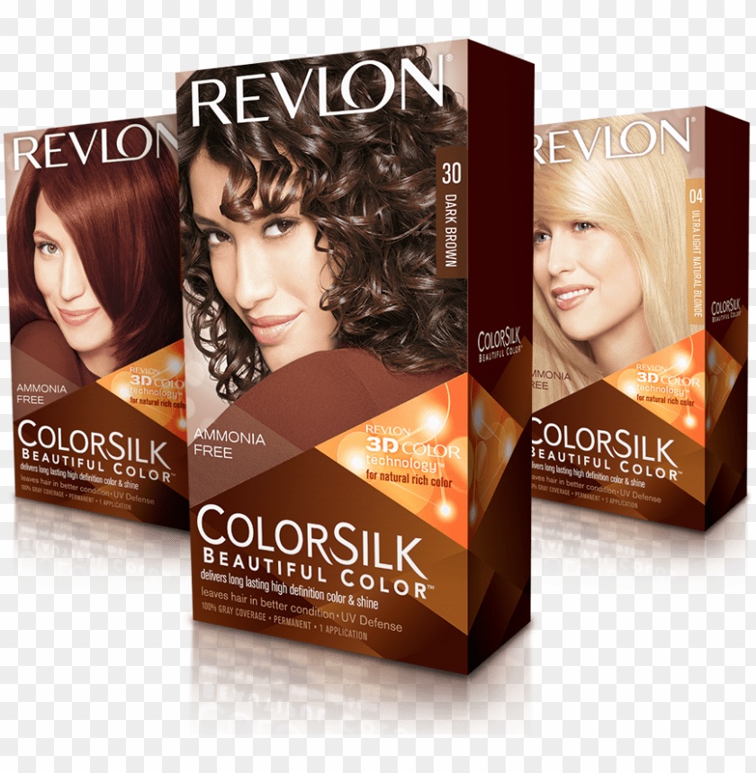 Revlon Color Silk Beauty Color PNG Image With Transparent Background