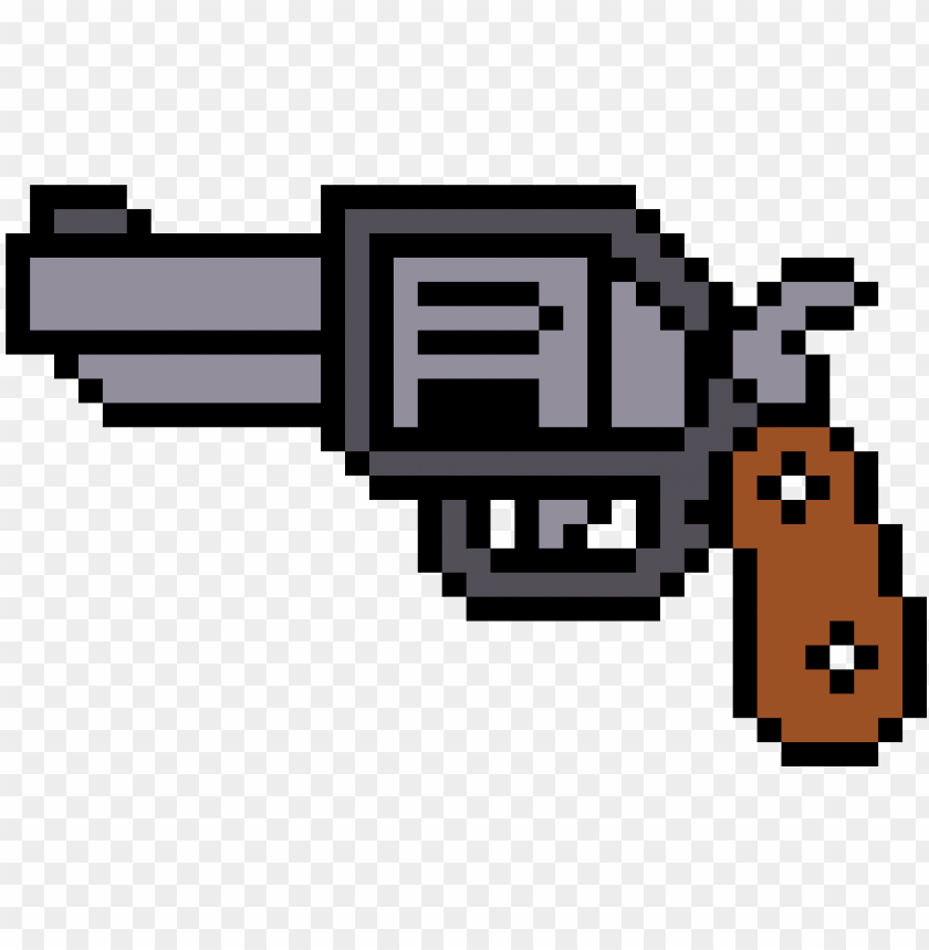 revolver 8 bit gu PNG transparent with Clear Background ID 245836