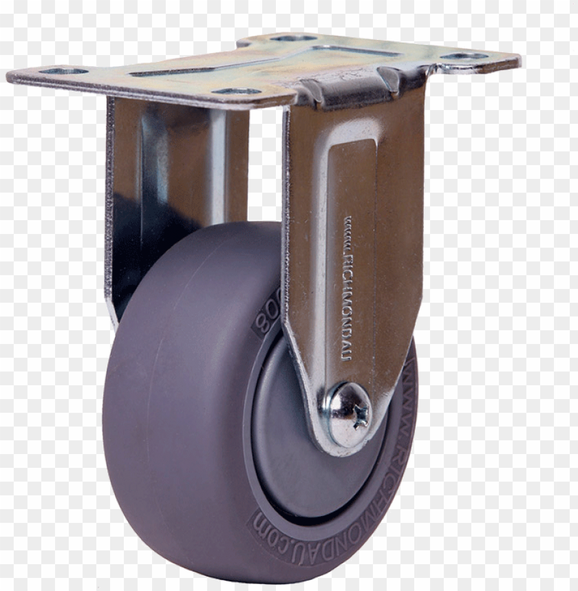 free PNG richmond castor rigid with institutional rubber 75mm - richmond castor rigid with rebound rubber 75mm wheel PNG image with transparent background PNG images transparent