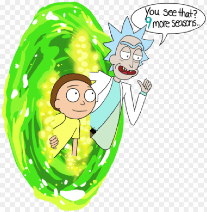 Rick And Morty Portal Download - Rick And Morty PNG Transparent Background