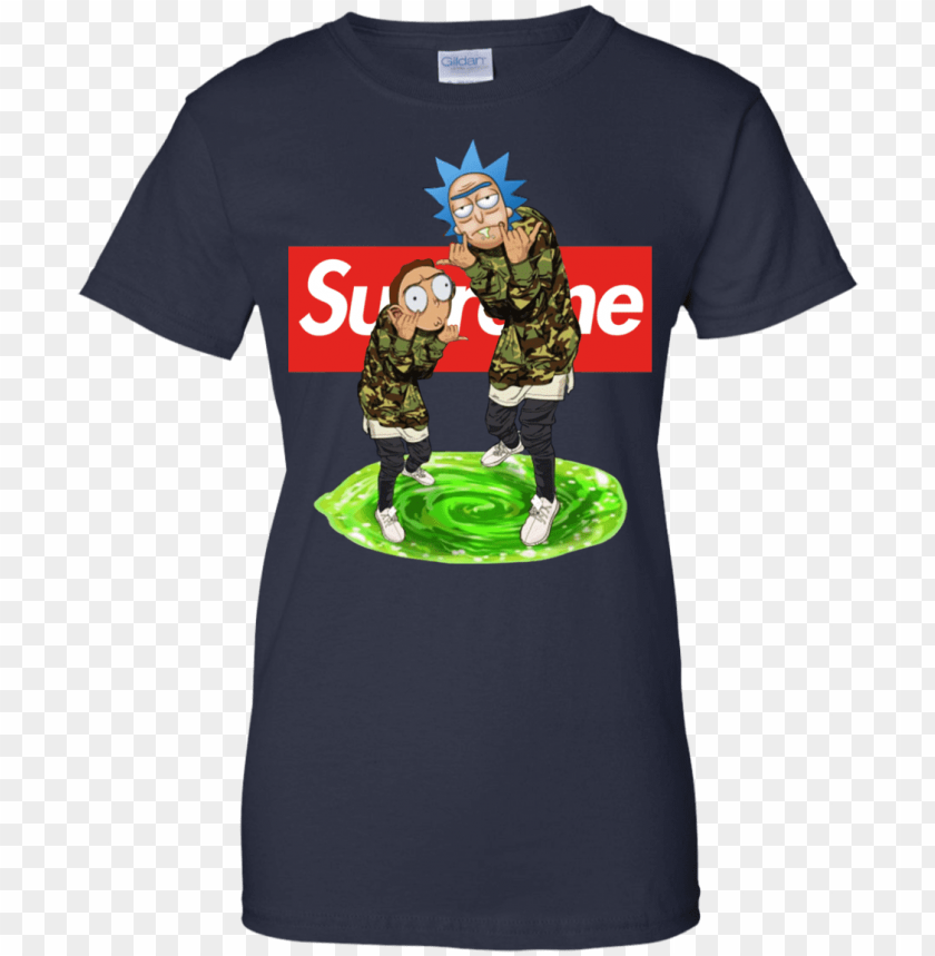 rick and morty pullover supreme