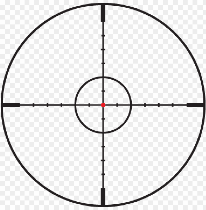 Rifle Scope Crosshairs Png Download Leupold Firedot Reticle Png - roblox cool crosshairs