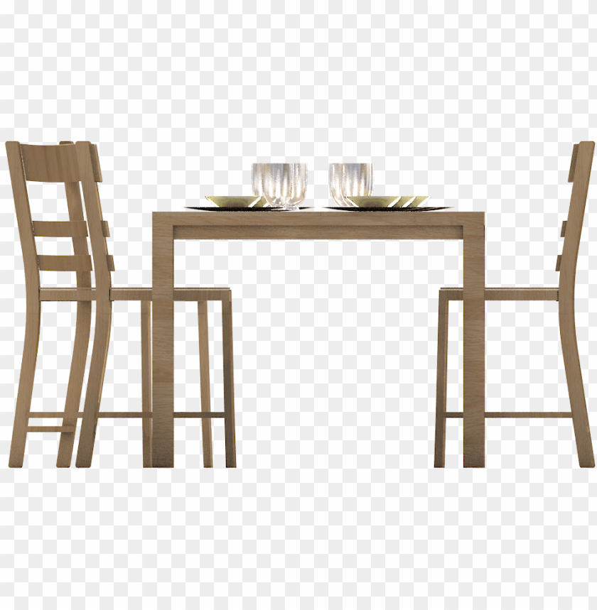 table and chairs png