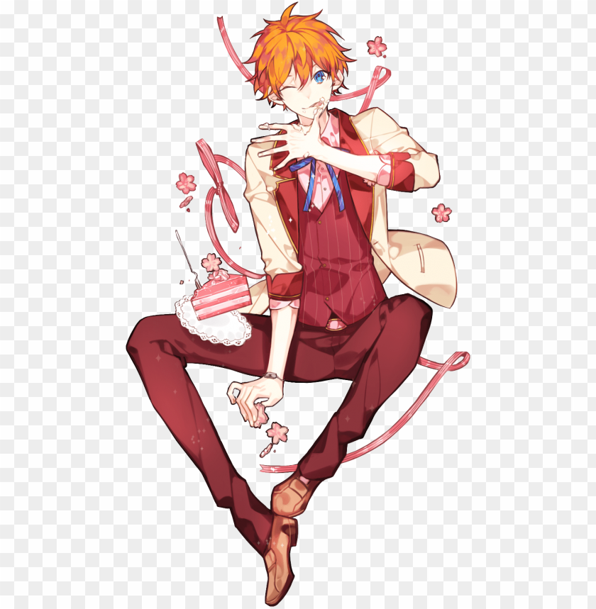 Rimavera Strawberry Blonde Anime Boy Png Image With Transparent Background Toppng