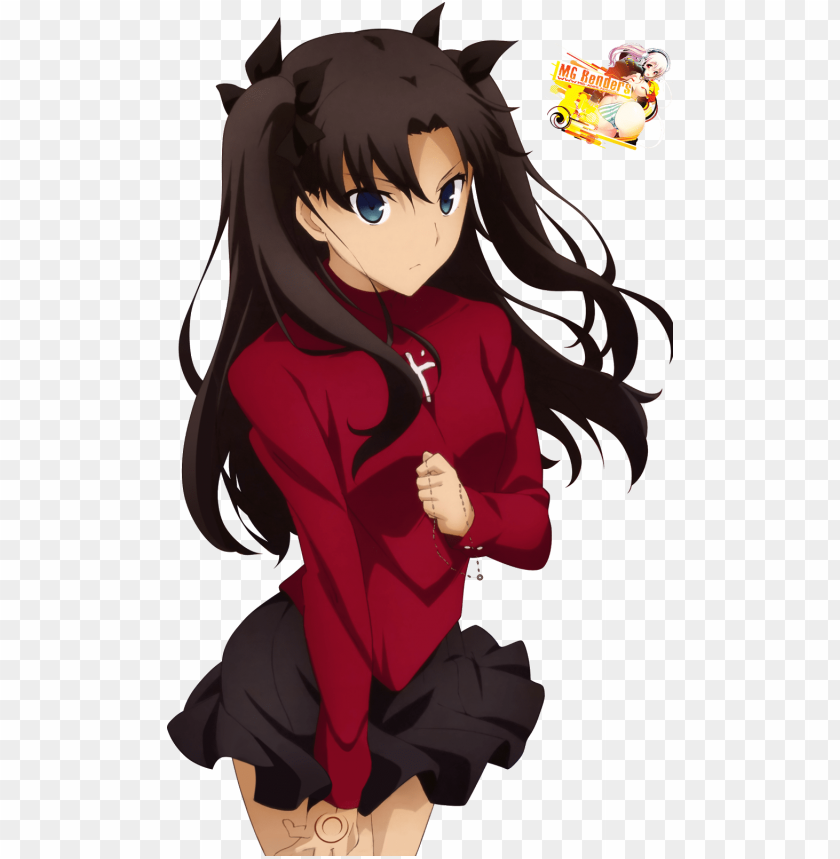 rin tohsaka iphone x PNG image with transparent background | TOPpng