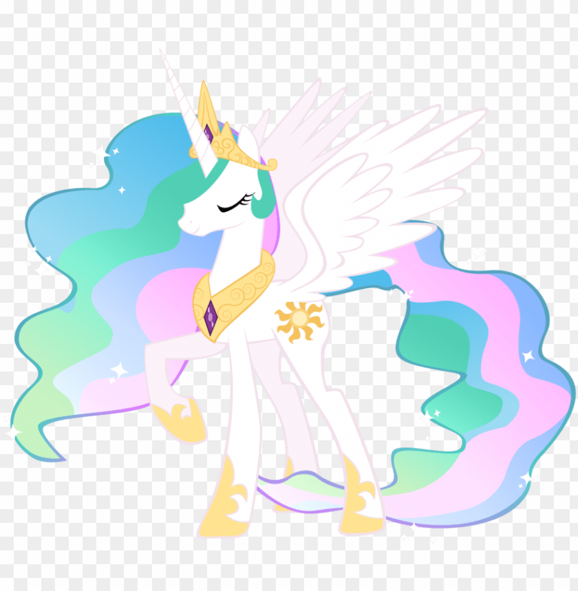 free PNG rincess celestia png pic - pretty colorful rainbow halloween custome wig with PNG image with transparent background PNG images transparent