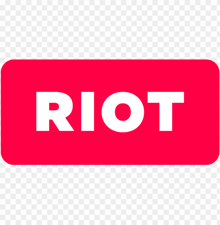 riot logo PNG transparent with Clear Background ID 473132