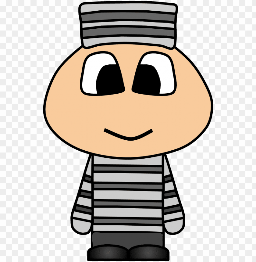 risoner uniform big eyes cartoon person cartoo PNG transparent with Clear Background ID 239344