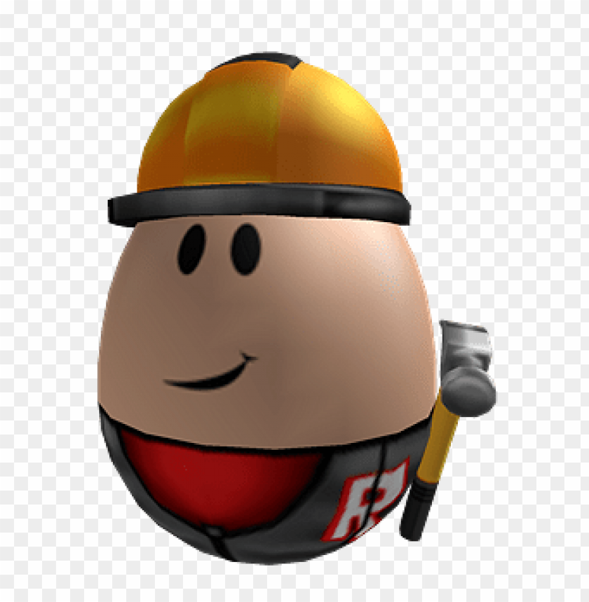 Roblox Builderman Egg Png Image With Transparent Background Toppng - roblox hard hat