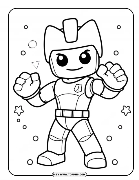 Roblox Coloring Page | TOPpng
