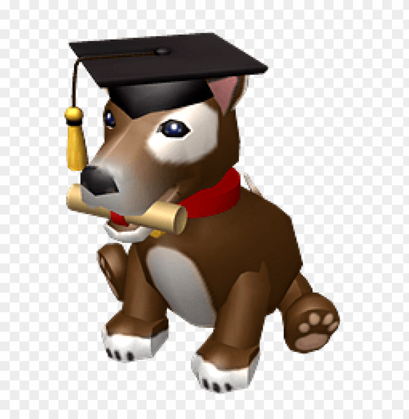 roblox dog graduation PNG transparent with Clear Background ID 472396