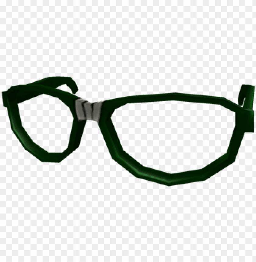 Roblox Green Nerd Glasses Png Image With Transparent Background