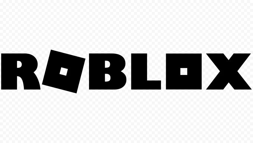 Roblox Logo 2018 in Black HD Transparent PNG, roblox logo png transparent,roblox logo,roblox logo png,roblox logo png new,roblox face logo png,Blocky Fun