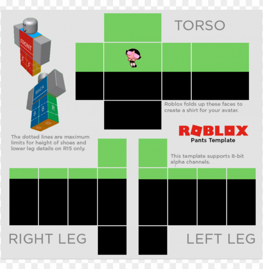 roblox shirt template TOPpng