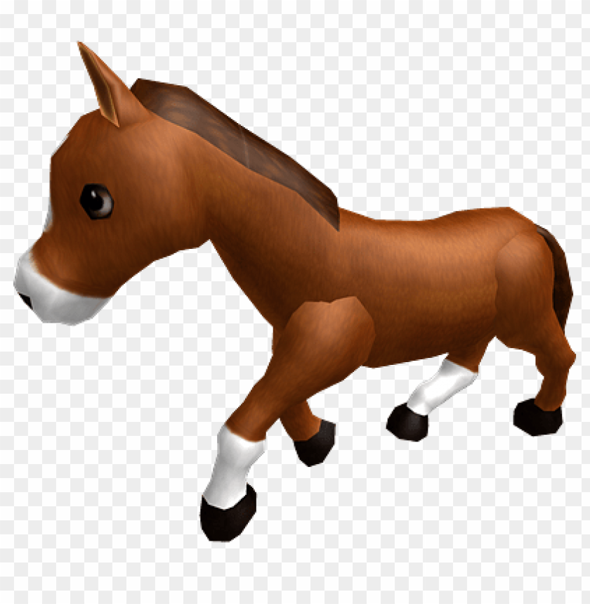 roblox young horse PNG transparent with Clear Background ID 472434