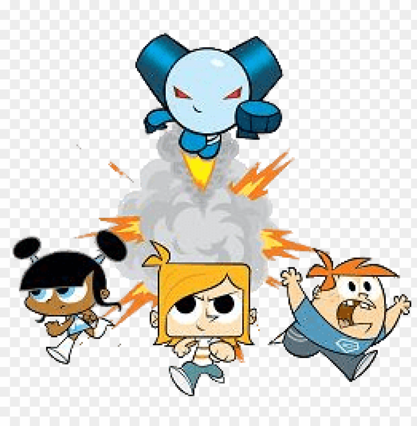 More Like Robotboy - Robotboy Tommy X Lola - Free Transparent PNG Clipart  Images Download