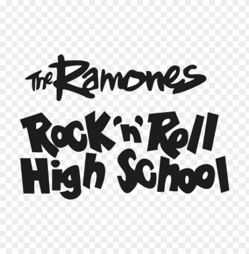  rock and roll high school vector logo free - 464083