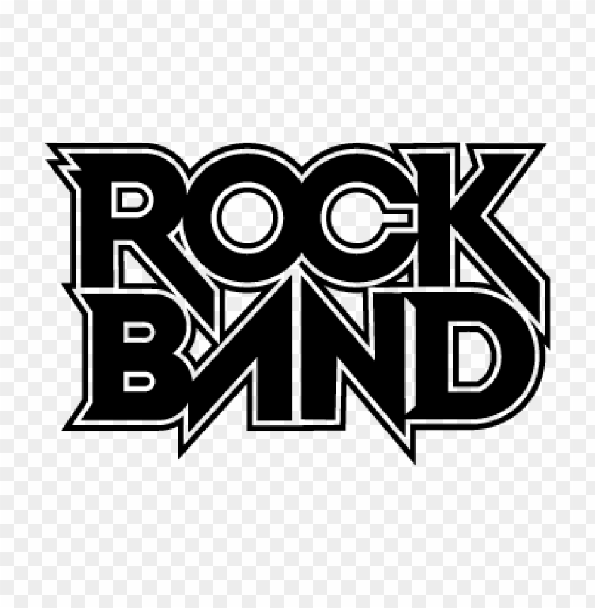  rock band vector logo free - 464012