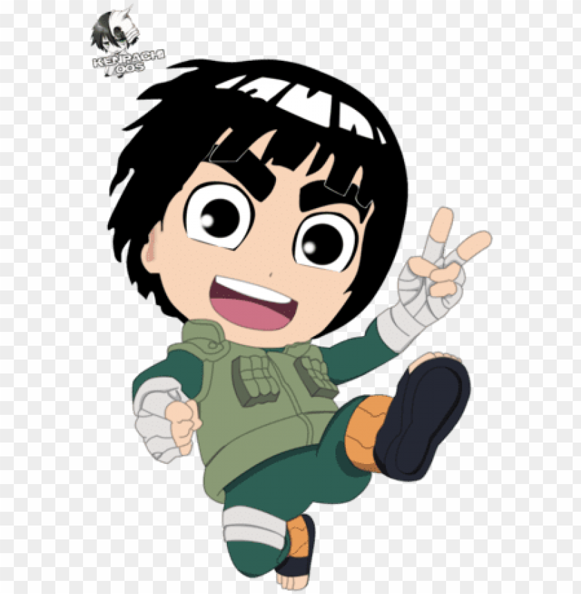 free PNG rock lee - naruto chibi rock lee PNG image with transparent background PNG images transparent