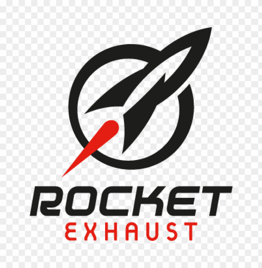  rocket exhaust vector logo free - 464072