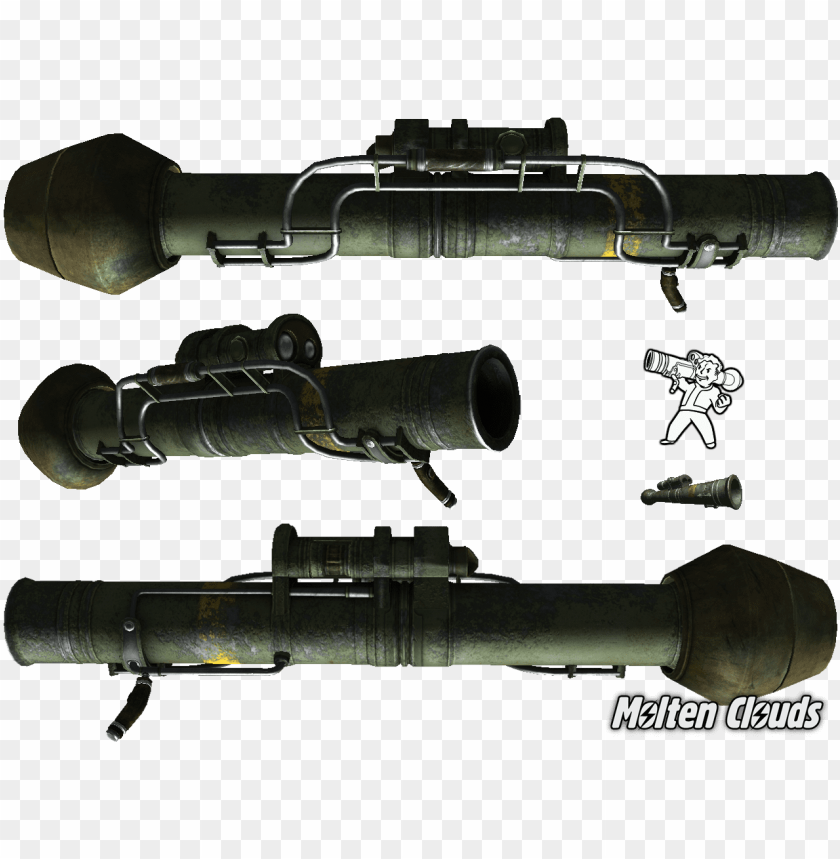 free PNG rocket launcher from fallout - fallout 4 rocket launcher mod PNG image with transparent background PNG images transparent