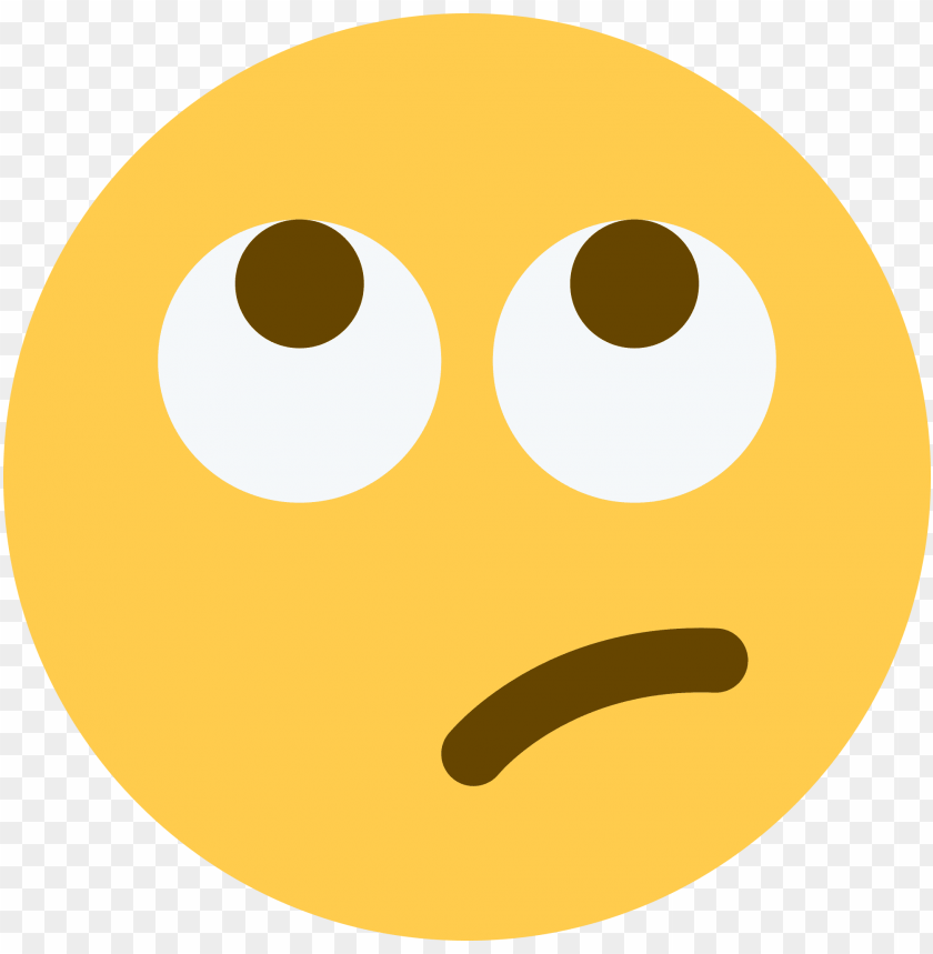 rolling eyes emoji twitter PNG transparent with Clear Background ID 95545