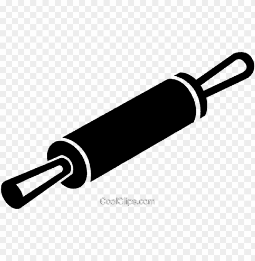 rolling pin royalty free vector clip art illustration - rolling pin vector PNG image with transparent background@toppng.com