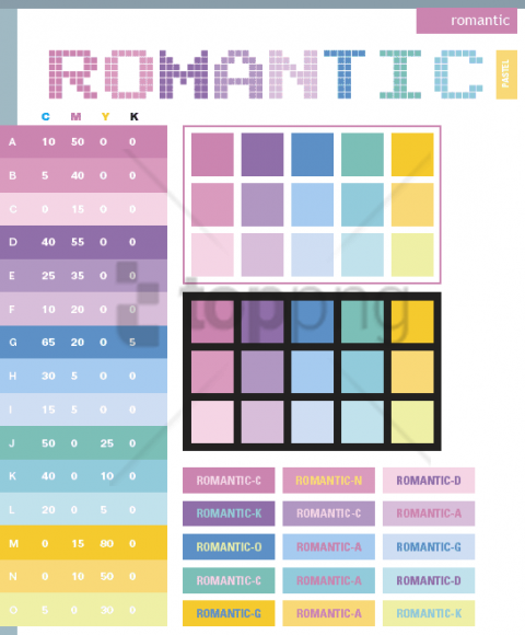 romantic colors, colors,color,romantic