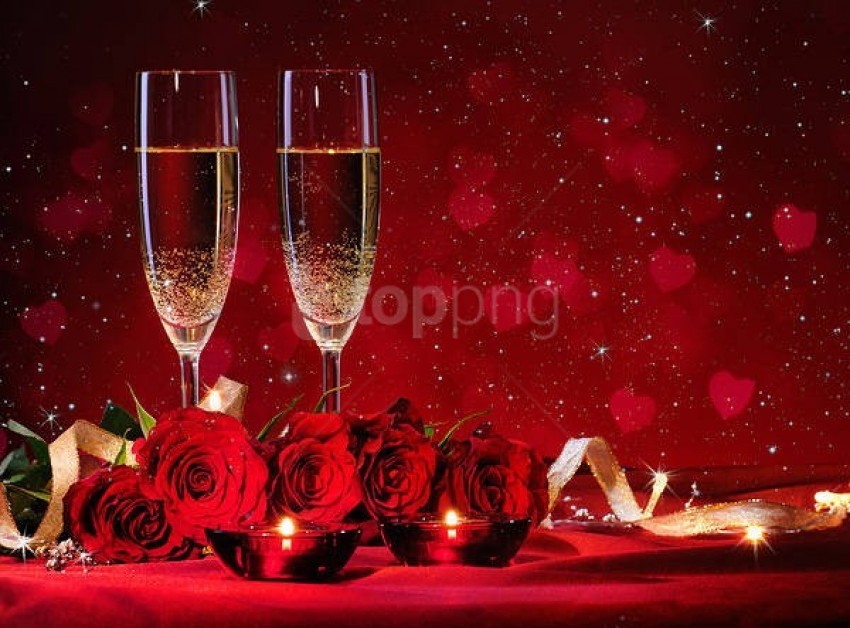 romantic redwith roses background best stock photos - Image ID 58501