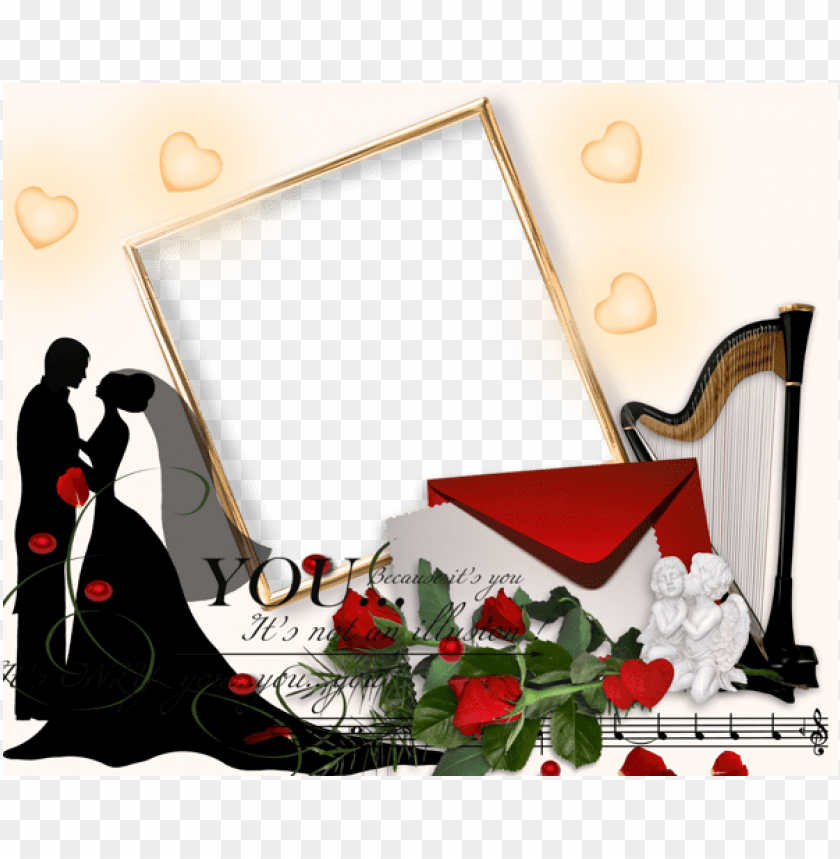 romantic weddingframe background best stock photos - Image ID 58024