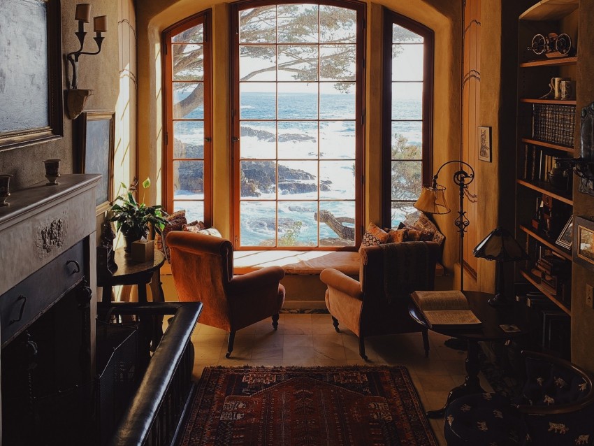 room, interior, furniture, window, view