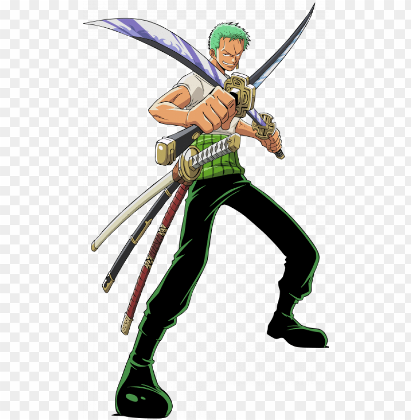 Roronoa Zoro Render, One Piece Roronoa Zoro character, png