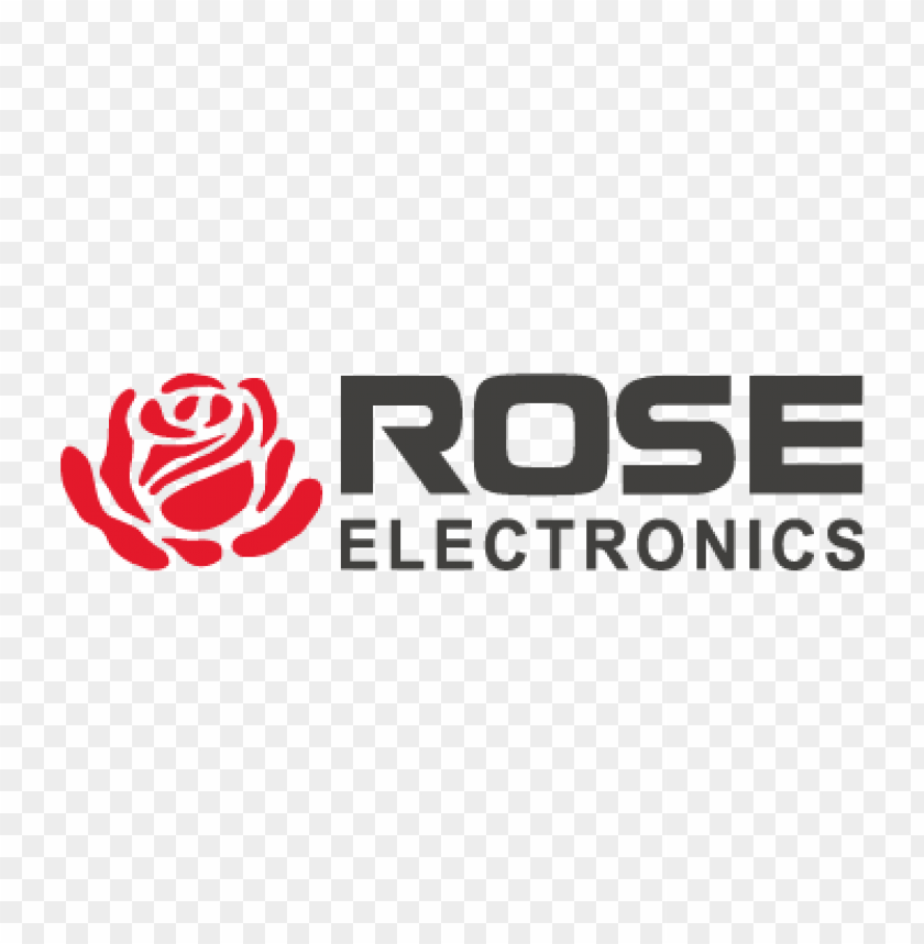  rose electronics vector logo download free - 464013